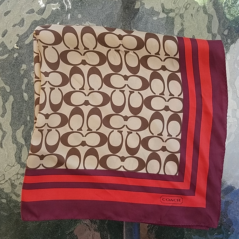 Coach scarf